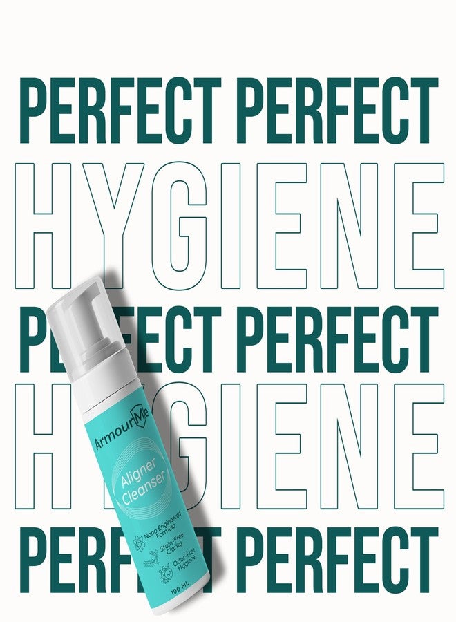 ArmourMe Aligner & Retainer Cleanser Foam | Nano Engineered for Stain-Free Clarity & Deep Clean | Antibacterial Formula for Dentures, Retainers & Aligners | Oral Foam for Retainer Cleaner (100 ML) - Image 2